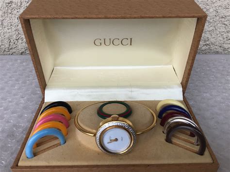 gucci snake bangle|vintage Gucci bangle bezel watch.